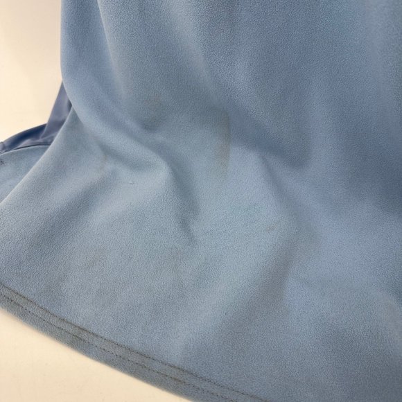 Tadashi Shoji Knotted One Shoulder Evening Gown Powder Blue XS *flaw* NWT - Picture 7 of 14